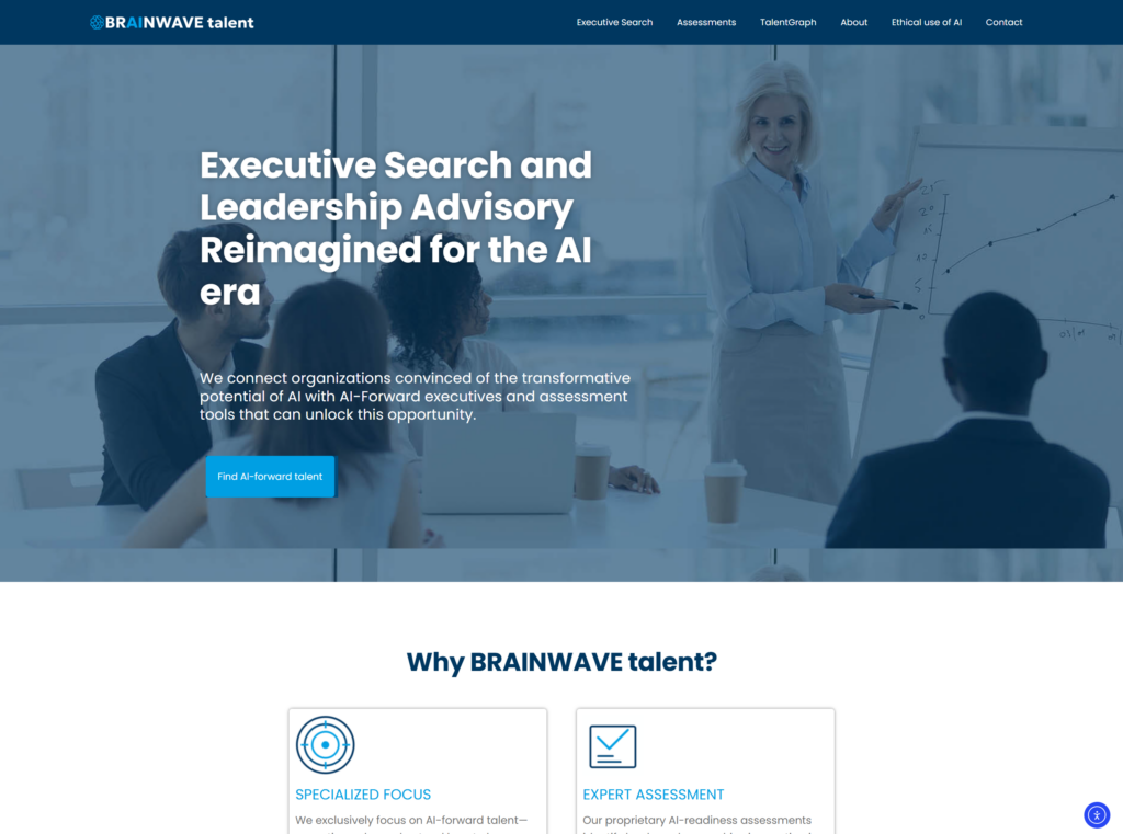 Brainwave talent website